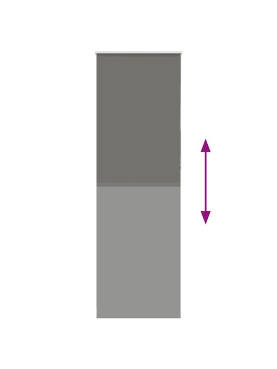 Roleta zatemňovací 65x230 cm šířka látky 60,7 cm polyester