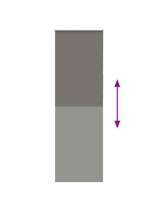 Roleta zatemňovací 70x230 cm šířka látky 65,7 cm polyester