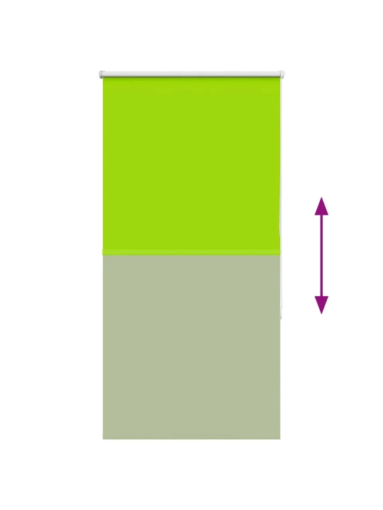 Roleta zatemňovací 70x130 cm šířka látky 65,7 cm polyester