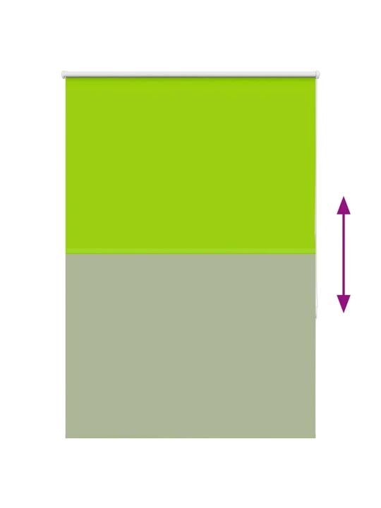 Roleta zatemňovací 95x130 cm šířka látky 90,7 cm polyester