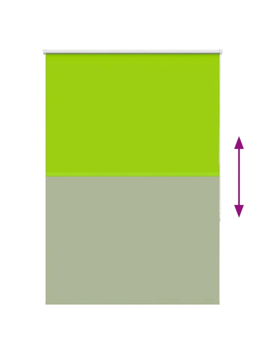 Roleta zatemňovací 100x150 cm šířka látky 95,7 cm polyester