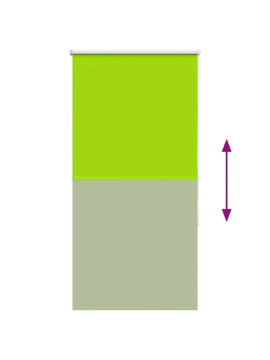 Roleta zatemňovací 70x175 cm šířka látky 65,7 cm polyester