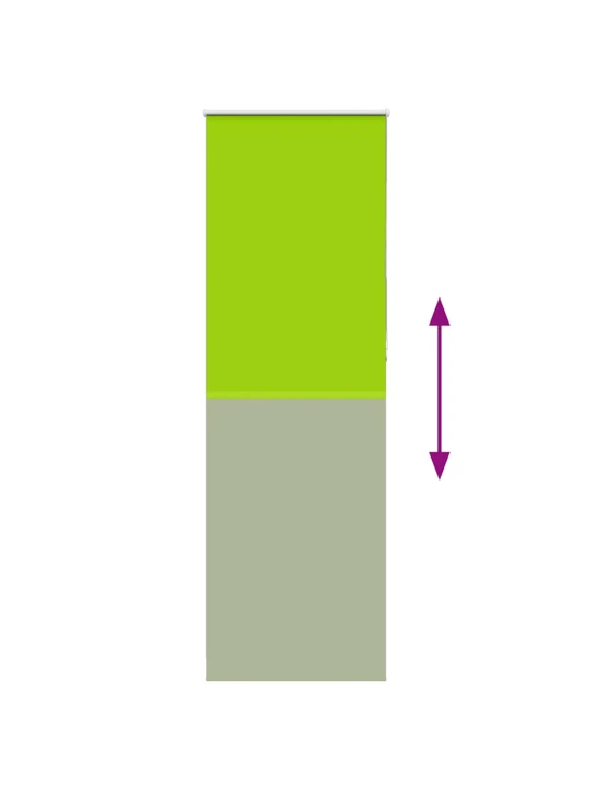 Roleta zatemňovací 85x210 cm šířka látky 80,7 cm polyester