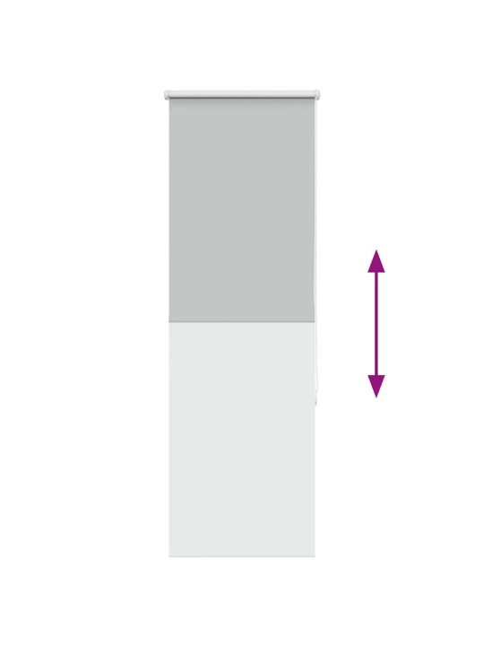 Roleta zatemňovací 45x175 cm šířka látky 40,7 cm polyester
