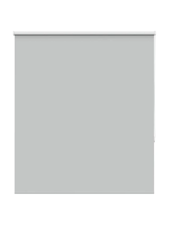 Roleta zatemňovací světle šedá šířka látky 126,6 cm polyester