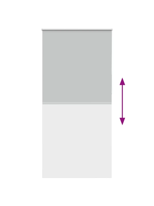 Roleta zatemňovací 100x210 cm šířka látky 95,7 cm polyester