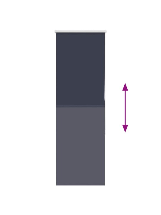 Roleta zatemňovací 40x130 cm šířka látky 35,7 cm polyester
