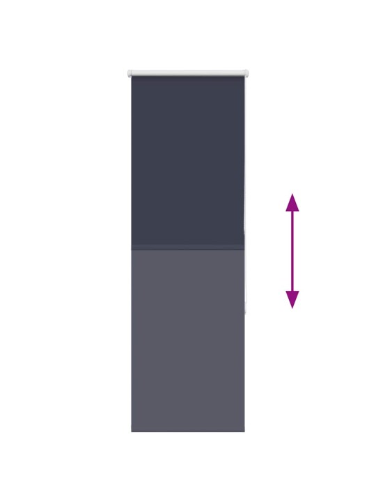 Roleta zatemňovací 45x150 cm šířka látky 40,7 cm polyester
