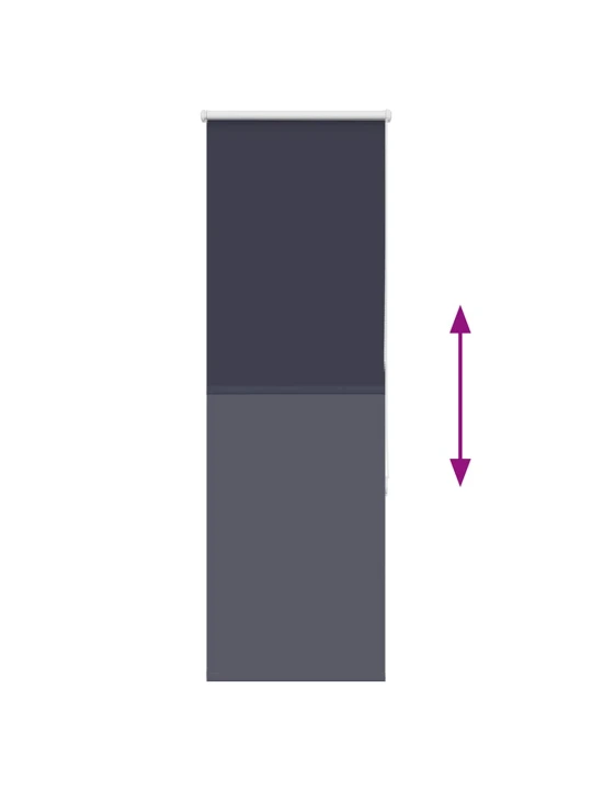 Roleta zatemňovací 50x150 cm šířka látky 45,7 cm polyester