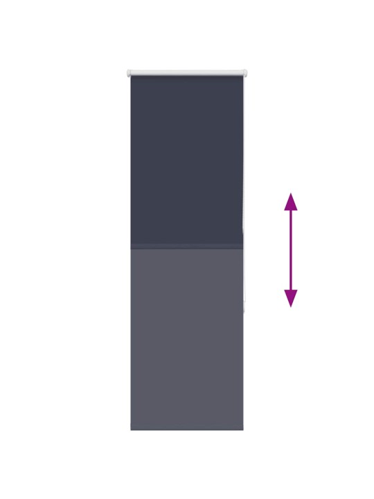 Roleta zatemňovací 60x175 cm šířka látky 55,7 cm polyester