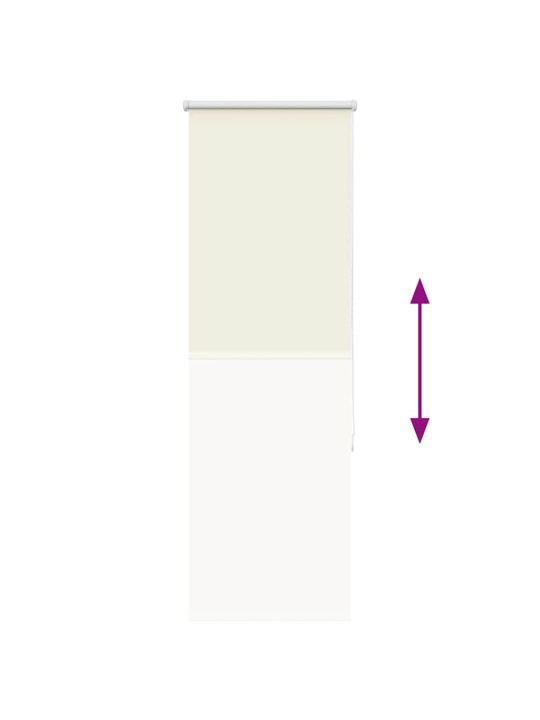 Roleta zatemňovací našedlá šířka látky 50,7 cm polyester