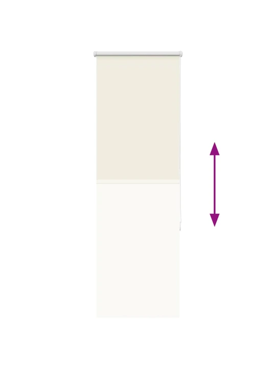 Roleta zatemňovací našedlá šířka látky 50,7 cm polyester