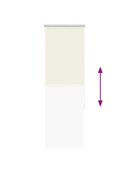 Roleta zatemňovací našedlá šířka látky 55,7 cm polyester