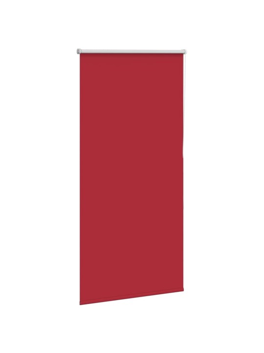 Roleta zatemňovací červená šířka látky 75,7 cm polyester