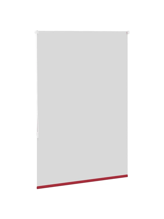 Roleta zatemňovací červená šířka látky 105,7 cm polyester