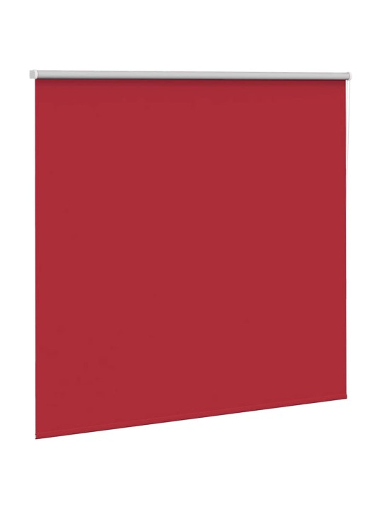 Roleta zatemňovací červená šířka látky 161,6 cm polyester