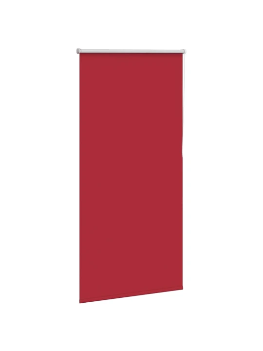 Roleta zatemňovací červená šířka látky 75,7 cm polyester