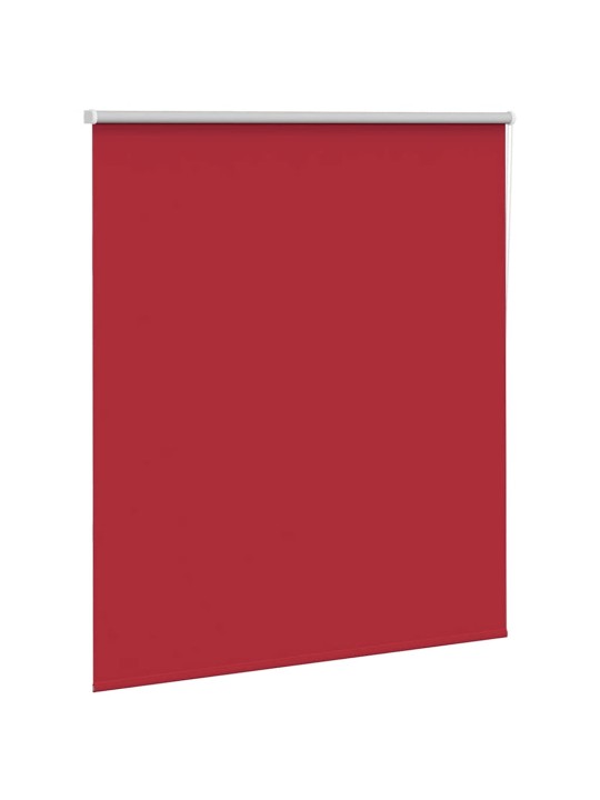 Roleta zatemňovací červená šířka látky 121,6 cm polyester