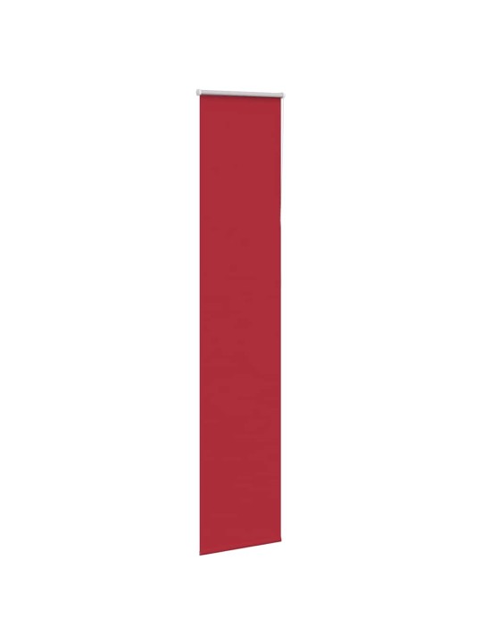 Roleta zatemňovací červená šířka látky 40,7 cm polyester