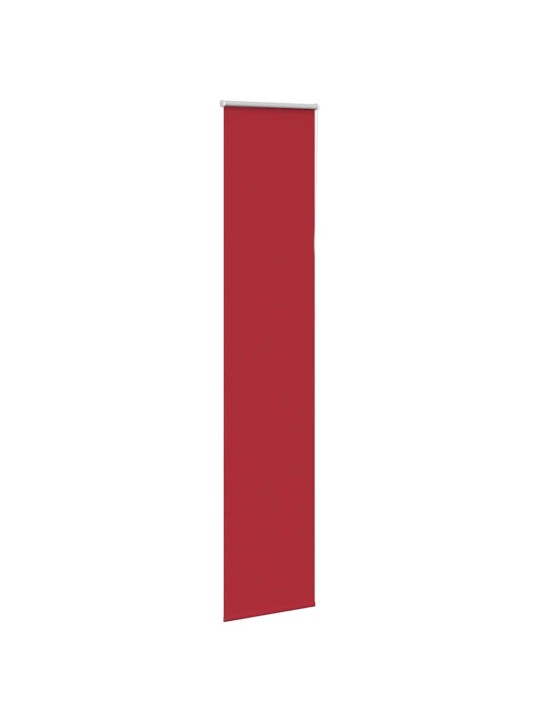 Roleta zatemňovací červená šířka látky 50,7 cm polyester