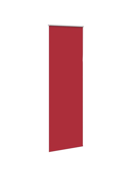 Roleta zatemňovací červená šířka látky 65,7 cm polyester