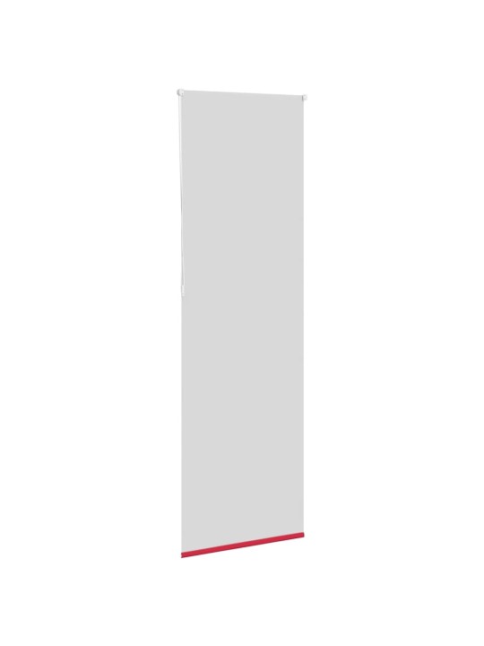 Roleta zatemňovací červená šířka látky 65,7 cm polyester