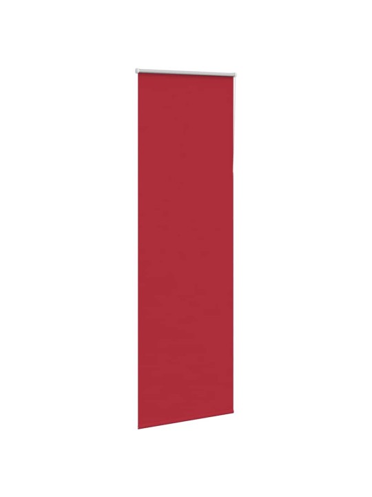 Roleta zatemňovací červená šířka látky 70,7 cm polyester