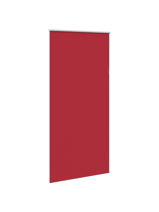 Roleta zatemňovací červená šířka látky 85,7 cm polyester