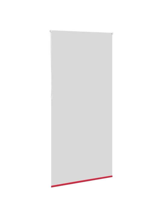 Roleta zatemňovací červená šířka látky 85,7 cm polyester