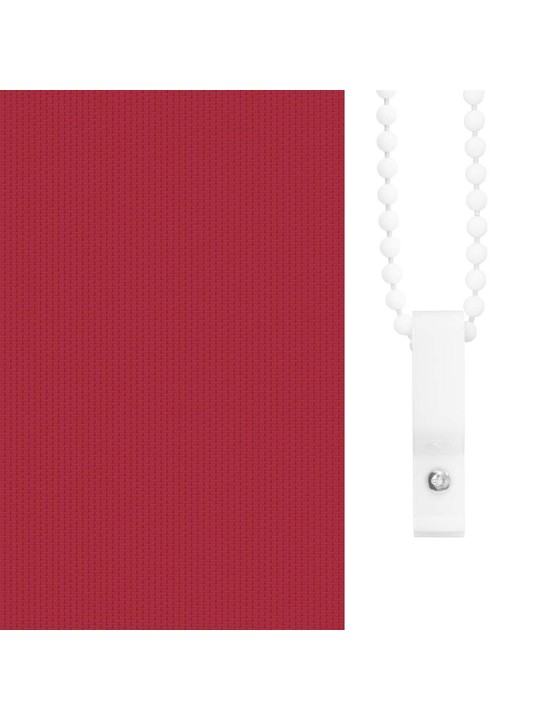 Roleta zatemňovací červená šířka látky 100,7 cm polyester