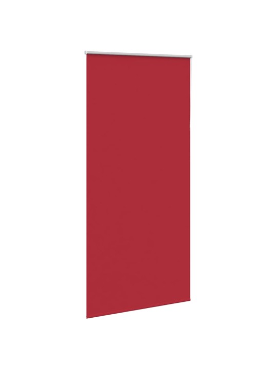 Roleta zatemňovací červená šířka látky 105,7 cm polyester