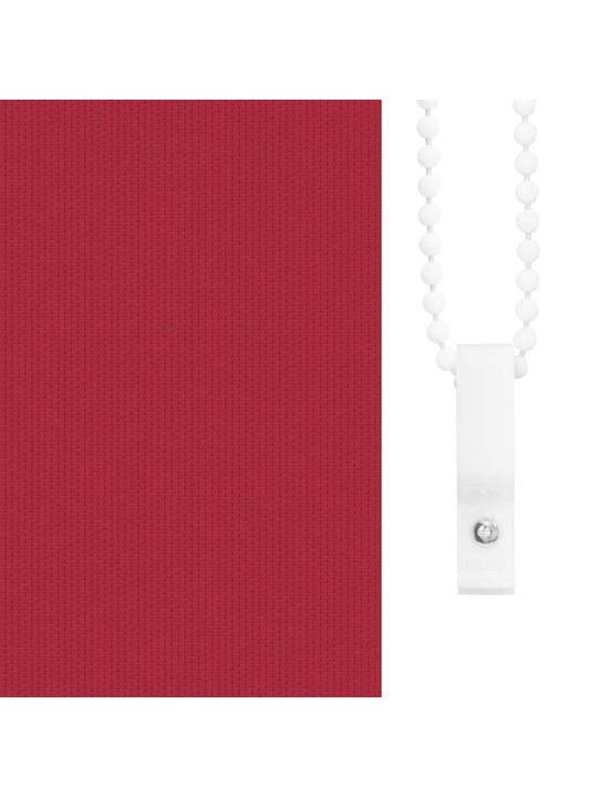 Roleta zatemňovací červená šířka látky 105,7 cm polyester