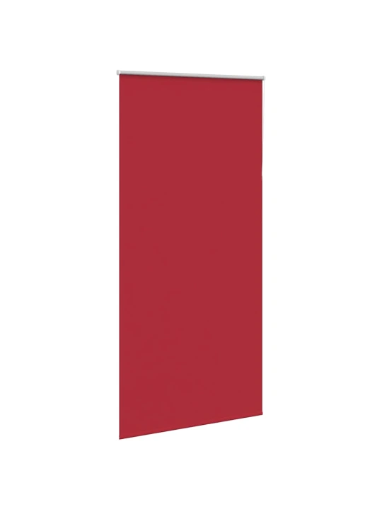 Roleta zatemňovací červená šířka látky 110,7 cm polyester