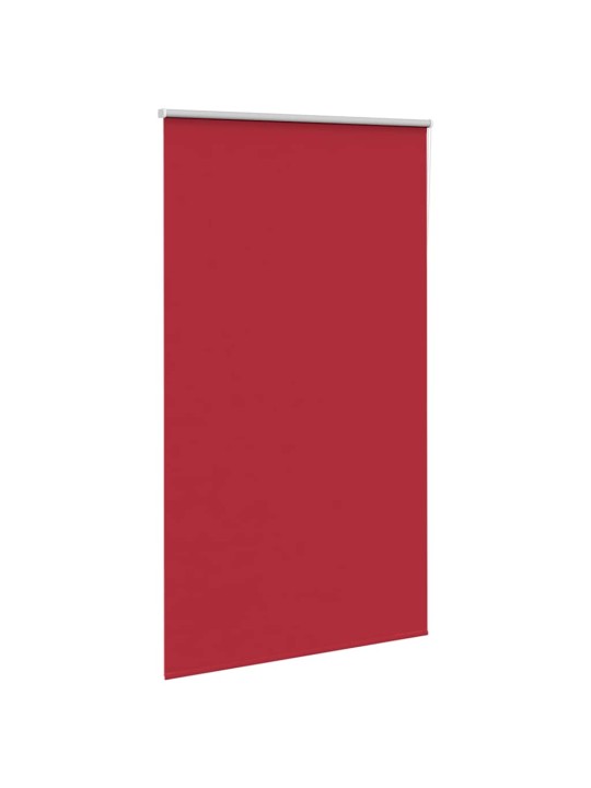 Roleta zatemňovací červená šířka látky 116,6 cm polyester