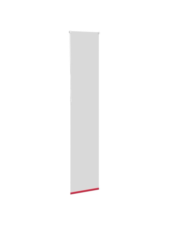 Roleta zatemňovací červená šířka látky 35,7 cm polyester