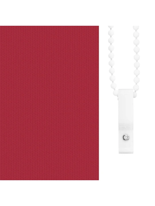 Roleta zatemňovací červená šířka látky 50,7 cm polyester