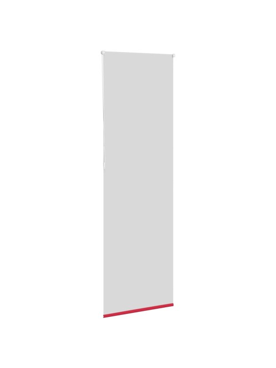 Roleta zatemňovací červená šířka látky 75,7 cm polyester