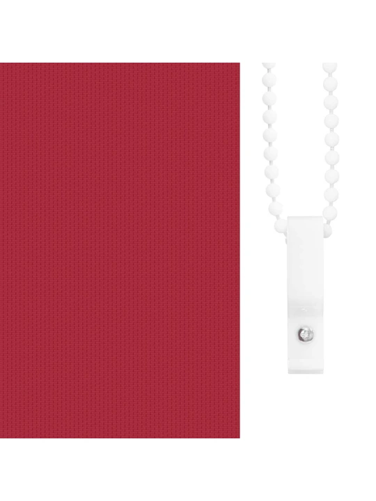 Roleta zatemňovací červená šířka látky 80,7 cm polyester