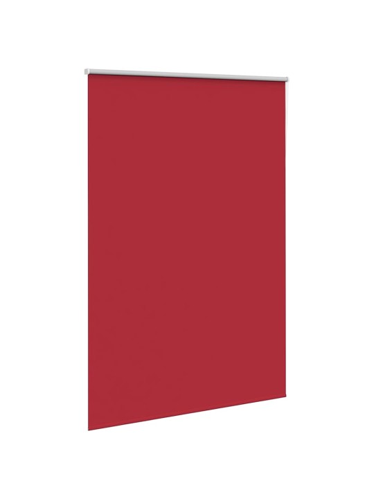 Roleta zatemňovací červená šířka látky 161,6 cm polyester