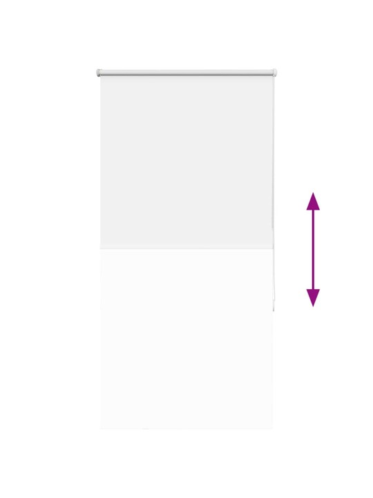 Roleta zatemňovací bílá 65x130 cm šířka látky 60,7 cm polyester