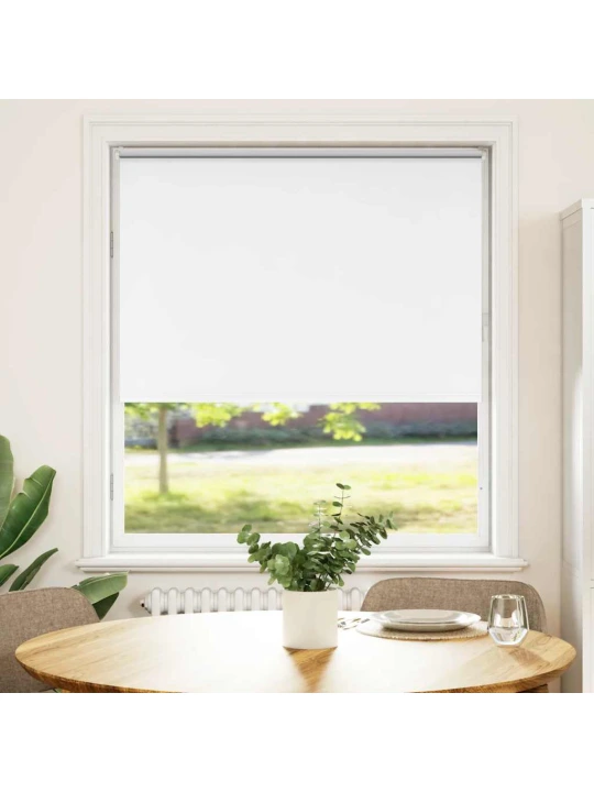 Roleta zatemňovací bílá 90x150 cm šířka látky 85,7 cm polyester