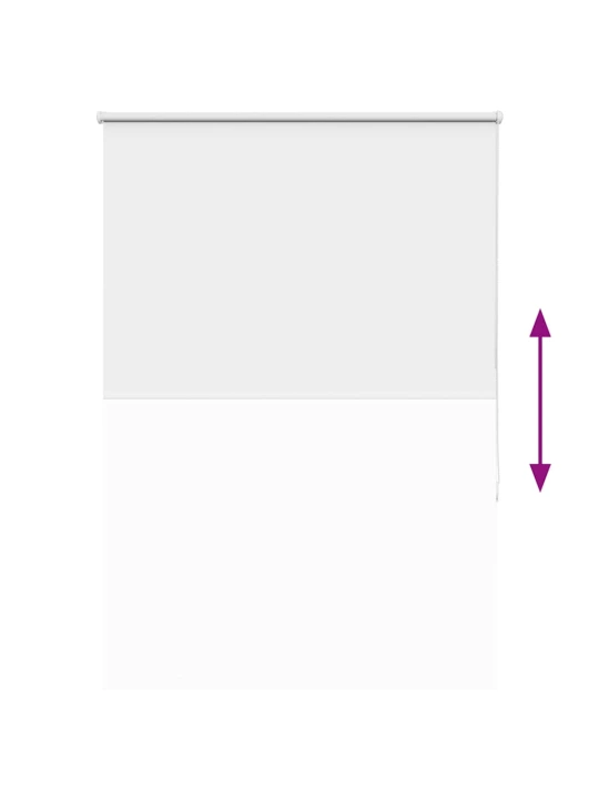 Roleta zatemňovací bílá 105x150cm šířka látky 100,7cm polyester