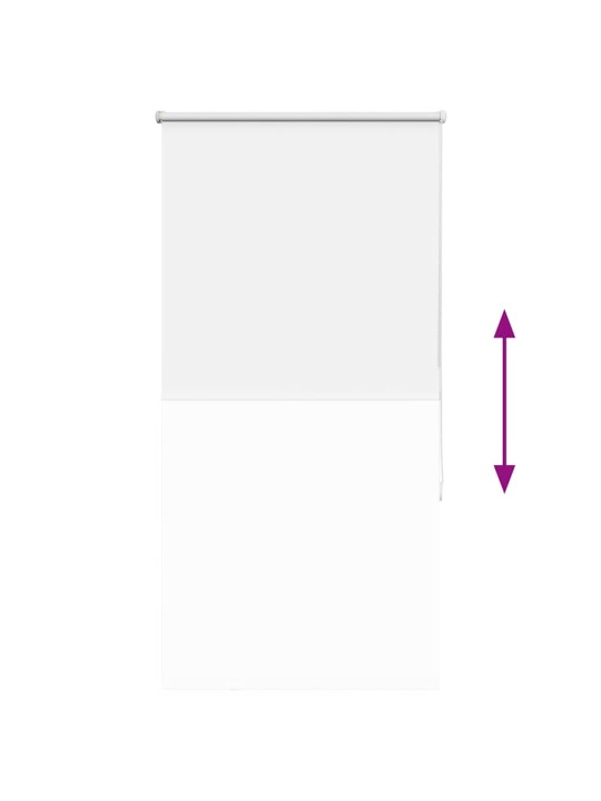 Roleta zatemňovací bílá 70x175 cm šířka látky 65,7 cm polyester