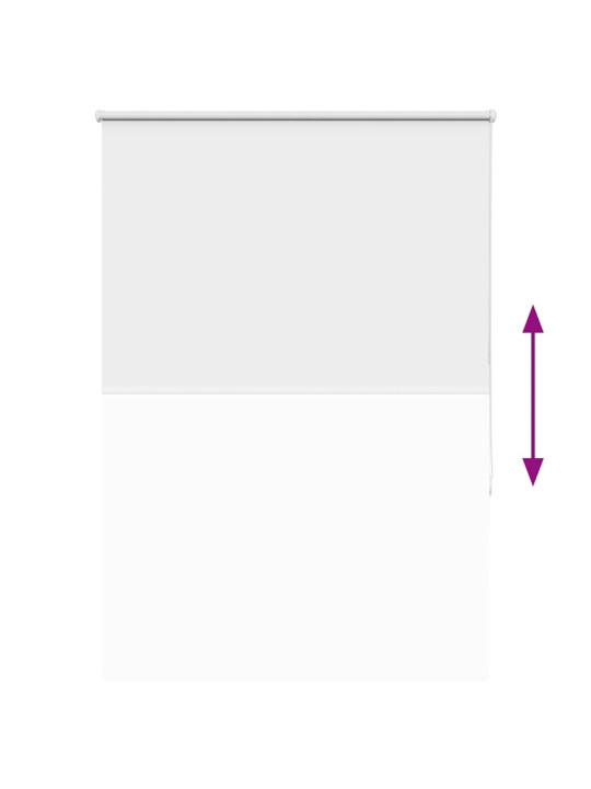 Roleta zatemňovací bílá 115x17 cm šířka látky 110,7cm polyester
