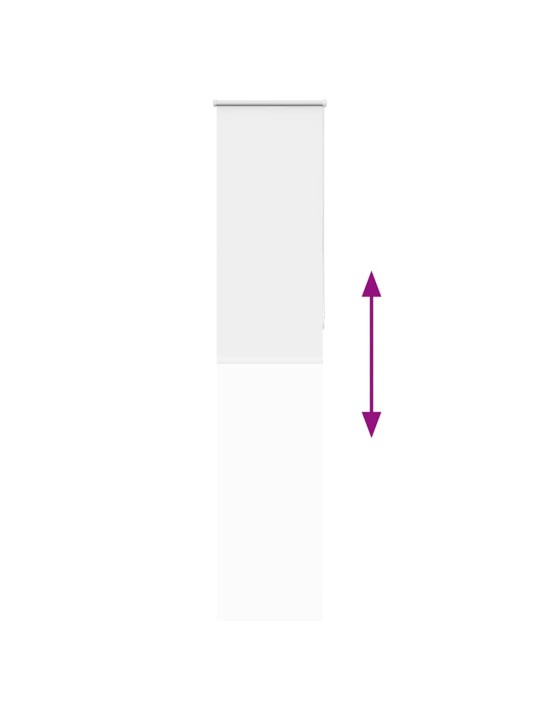 Roleta zatemňovací bílá 60x210 cm šířka látky 55,7 cm polyester