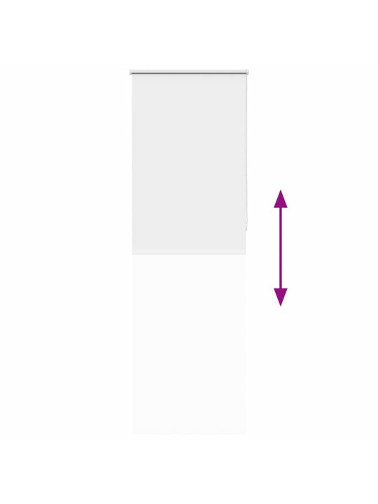 Roleta zatemňovací bílá 70x210 cm šířka látky 65,7 cm polyester
