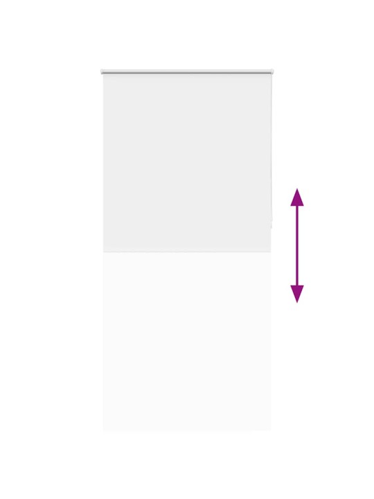 Roleta zatemňovací bílá 105x210cm šířka látky 100,7cm polyester