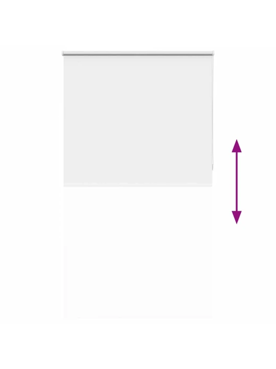 Roleta zatemňovací bílá 140x230cm šířka látky 136,6cm polyester