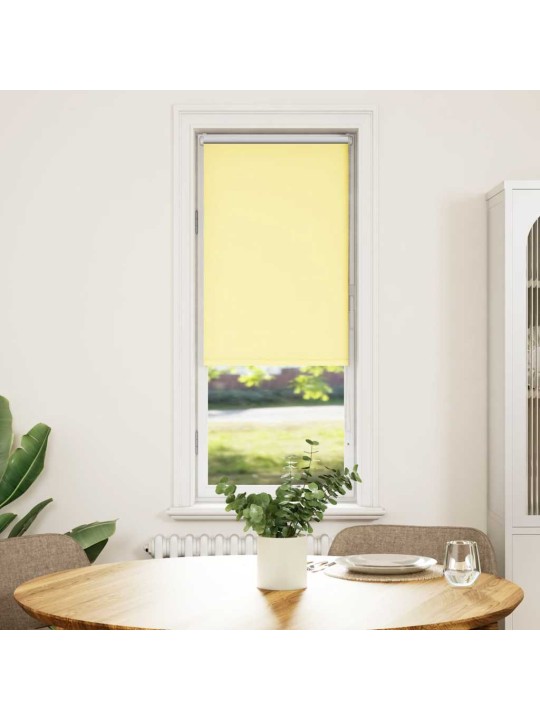 Roleta zatemňovací žlutá 40x130cm šířka látky 35,7 cm polyester