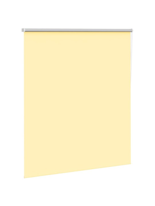 Roleta zatemňovací žlutá šířka látky 136,6 cm polyester
